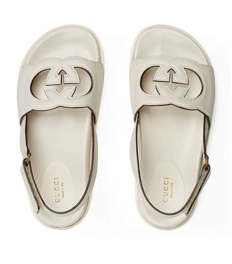 gucci sandal white|Gucci closed toe sandals.